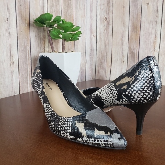 New Coach Lacey Pointy Toe Pump Heel - Picture 1 of 6
